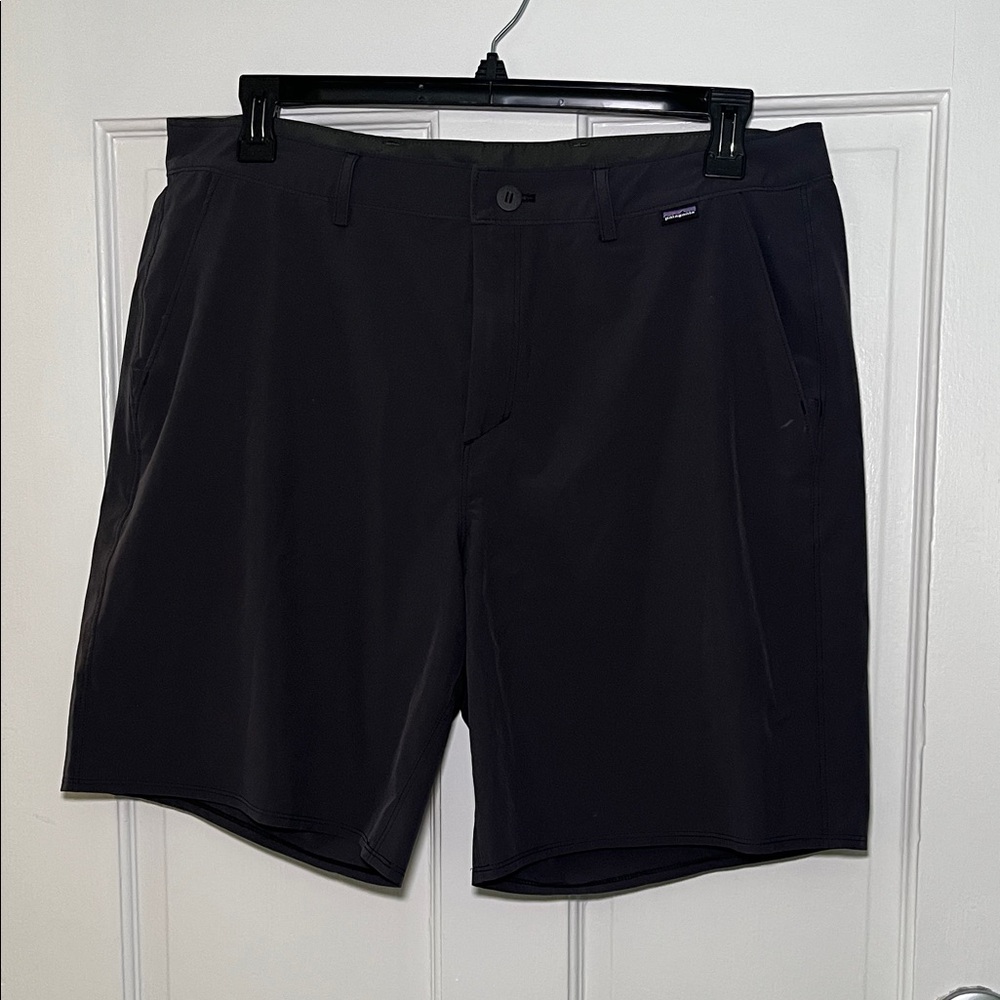 Patagonia Men's Dark Gray Flat Front Shorts